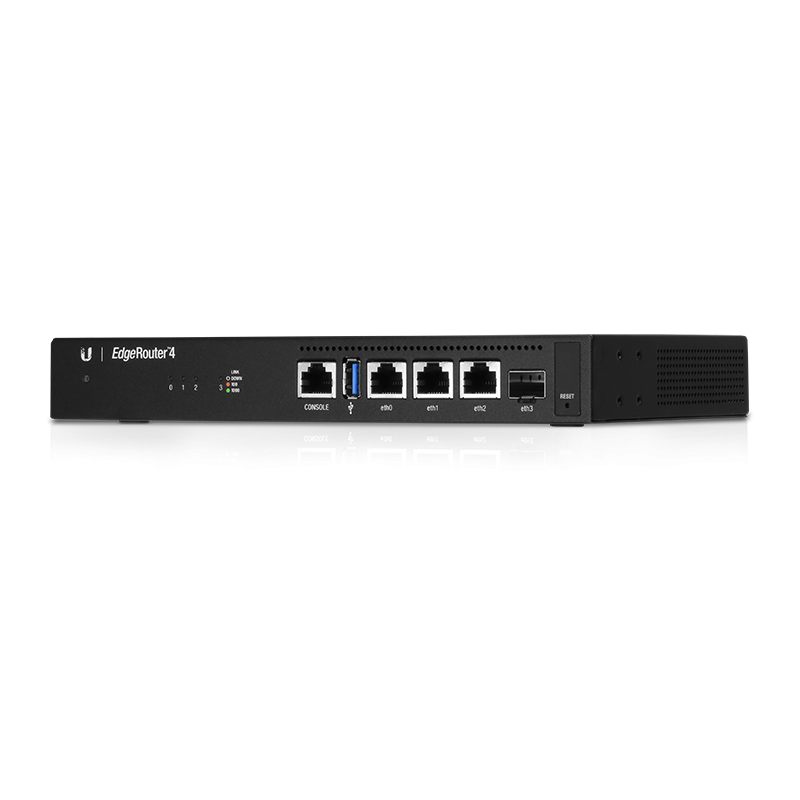 EdgeRouter 4 | Ubiquiti Fanless Router | 1TNT.ca